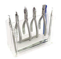 Orthodontic Plier Rack w/Cover Ea