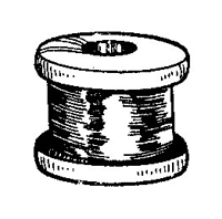 Performance Tool® W116 - 25' x 1/16 Steel Black Mechanics Wire Spool